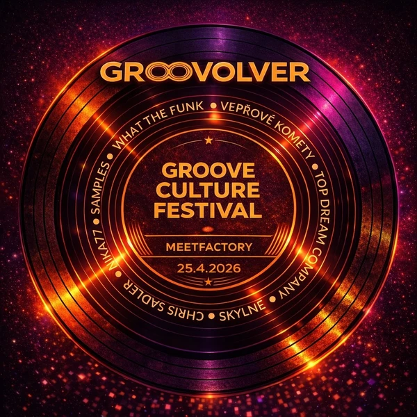 GROOVOLVER sobota 25. 4. 2026 MeetFactory Praha